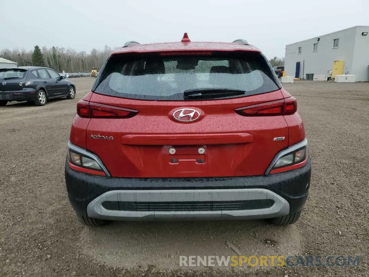 6 Photograph of a damaged car KM8K6CABXNU760926 HYUNDAI KONA 2022