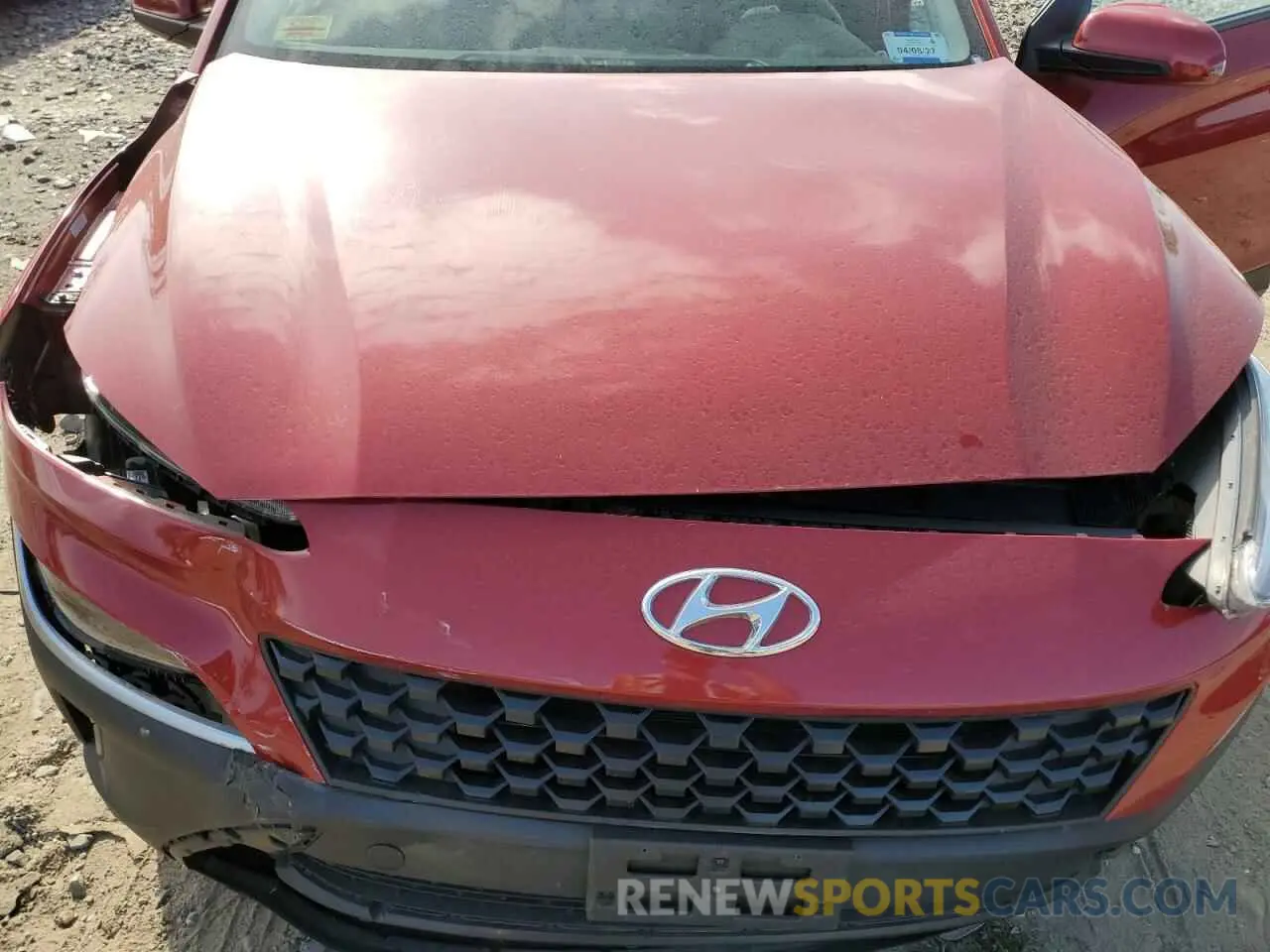 11 Photograph of a damaged car KM8K6CABXNU918181 HYUNDAI KONA 2022