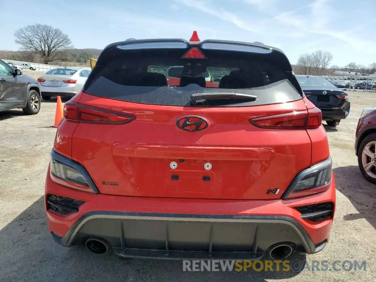 6 Photograph of a damaged car KM8KH3AC1NU002184 HYUNDAI KONA 2022