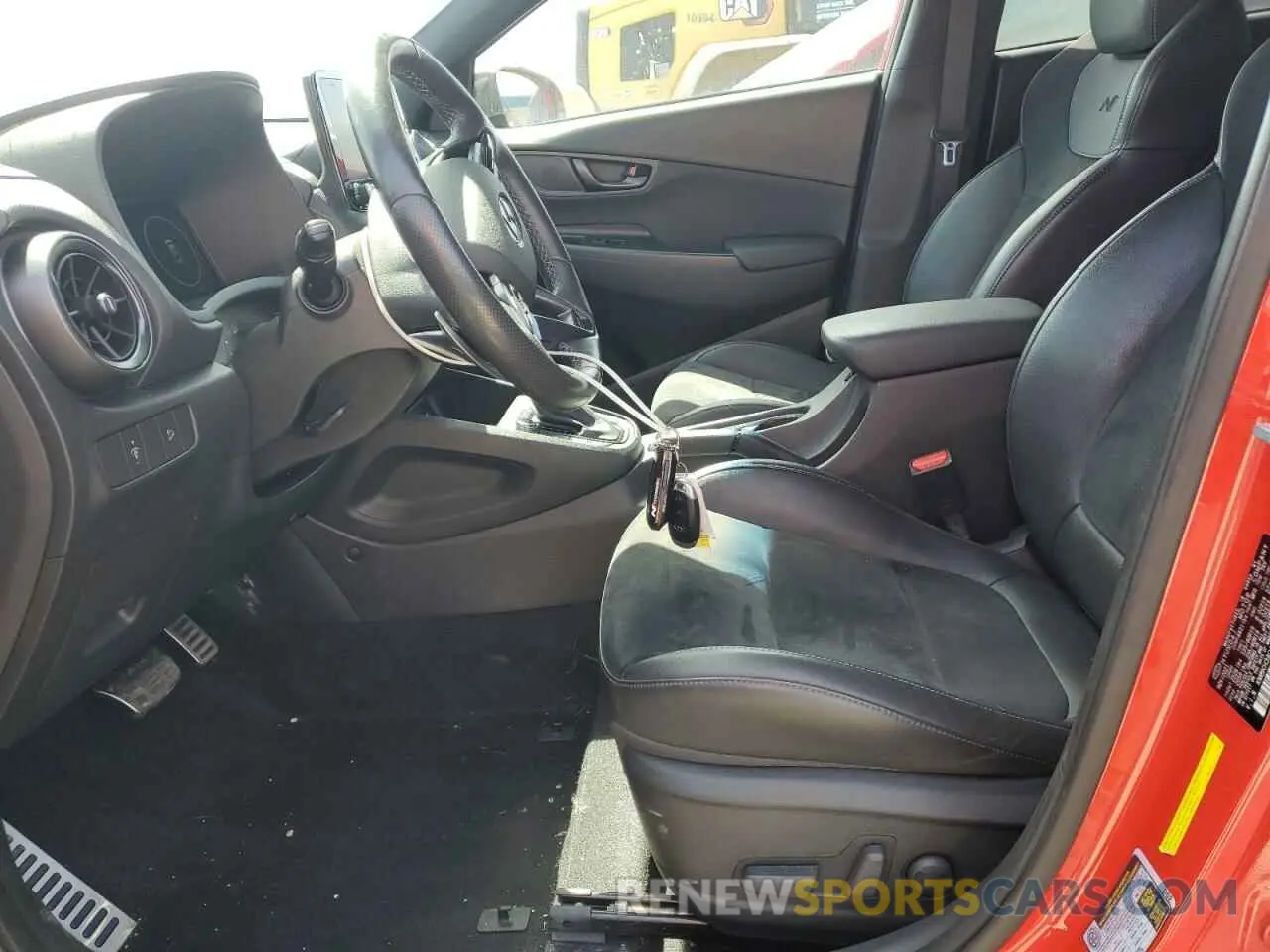 7 Photograph of a damaged car KM8KH3AC1NU002184 HYUNDAI KONA 2022
