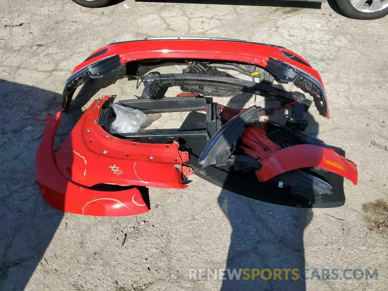 13 Photograph of a damaged car KM8KH3AC5NU002298 HYUNDAI KONA 2022