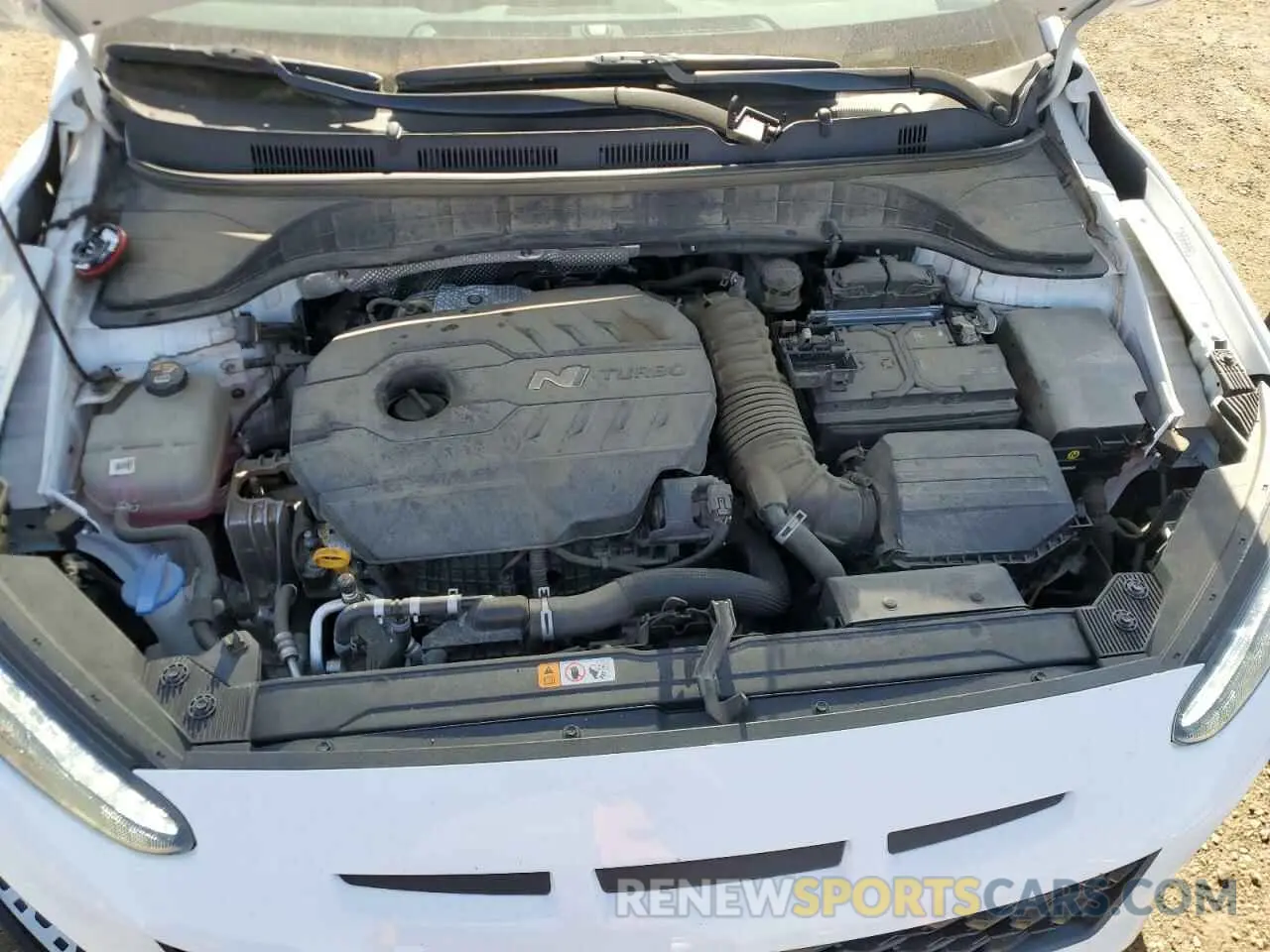 12 Photograph of a damaged car KM8KH3ACXNU002636 HYUNDAI KONA 2022