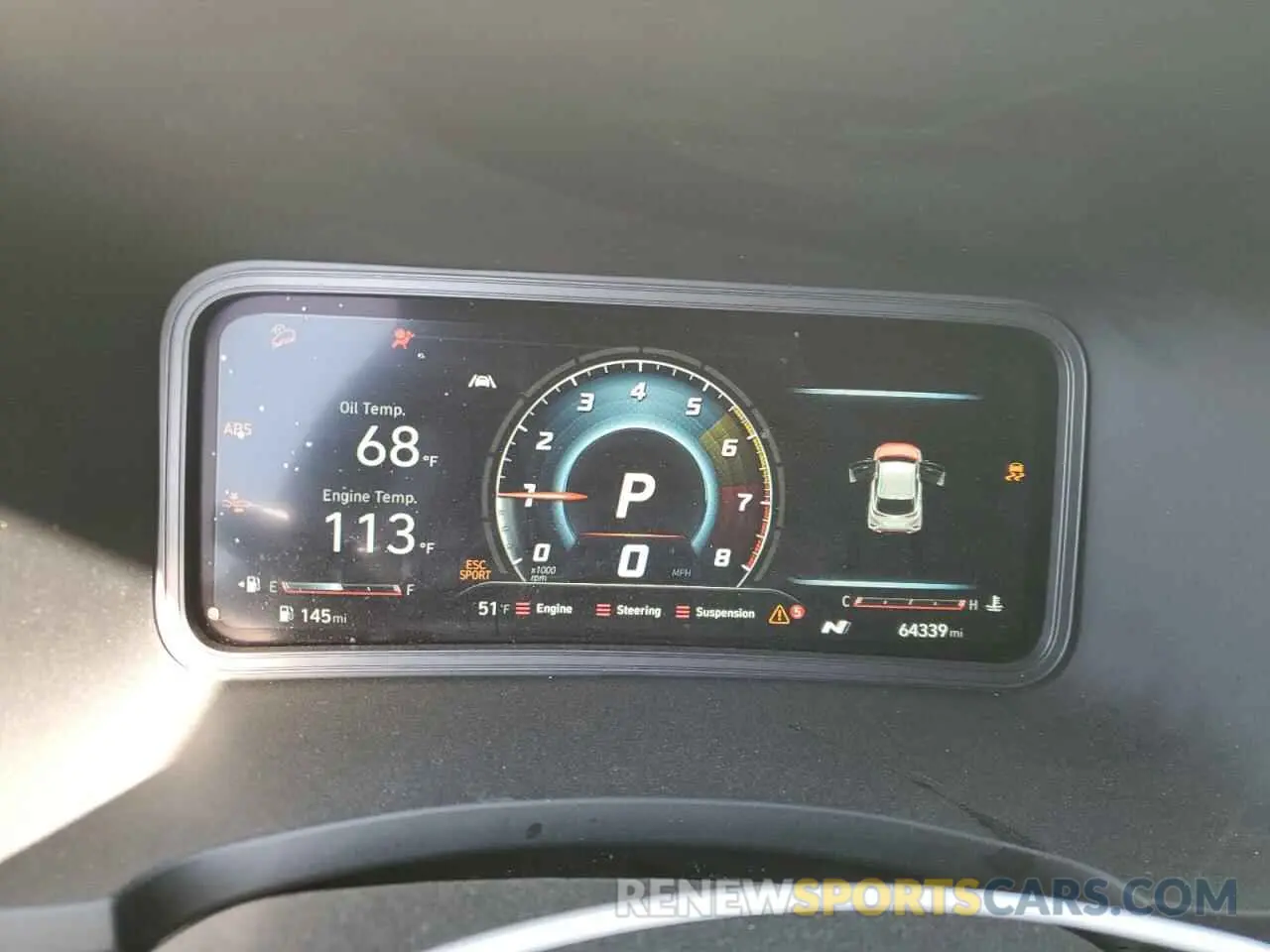 9 Photograph of a damaged car KM8KH3ACXNU002636 HYUNDAI KONA 2022
