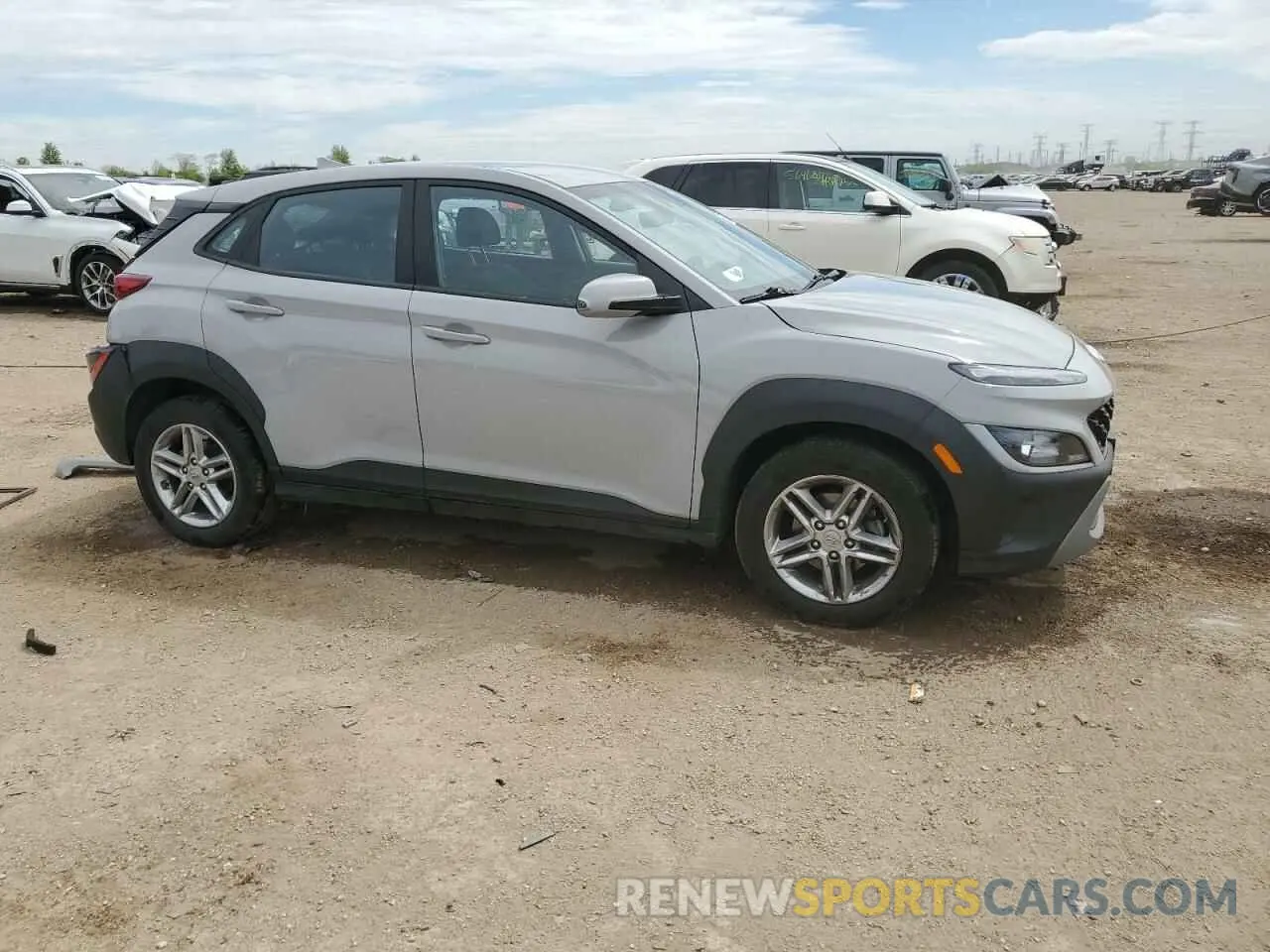 4 Photograph of a damaged car KM8K22AB0PU036820 HYUNDAI KONA 2023