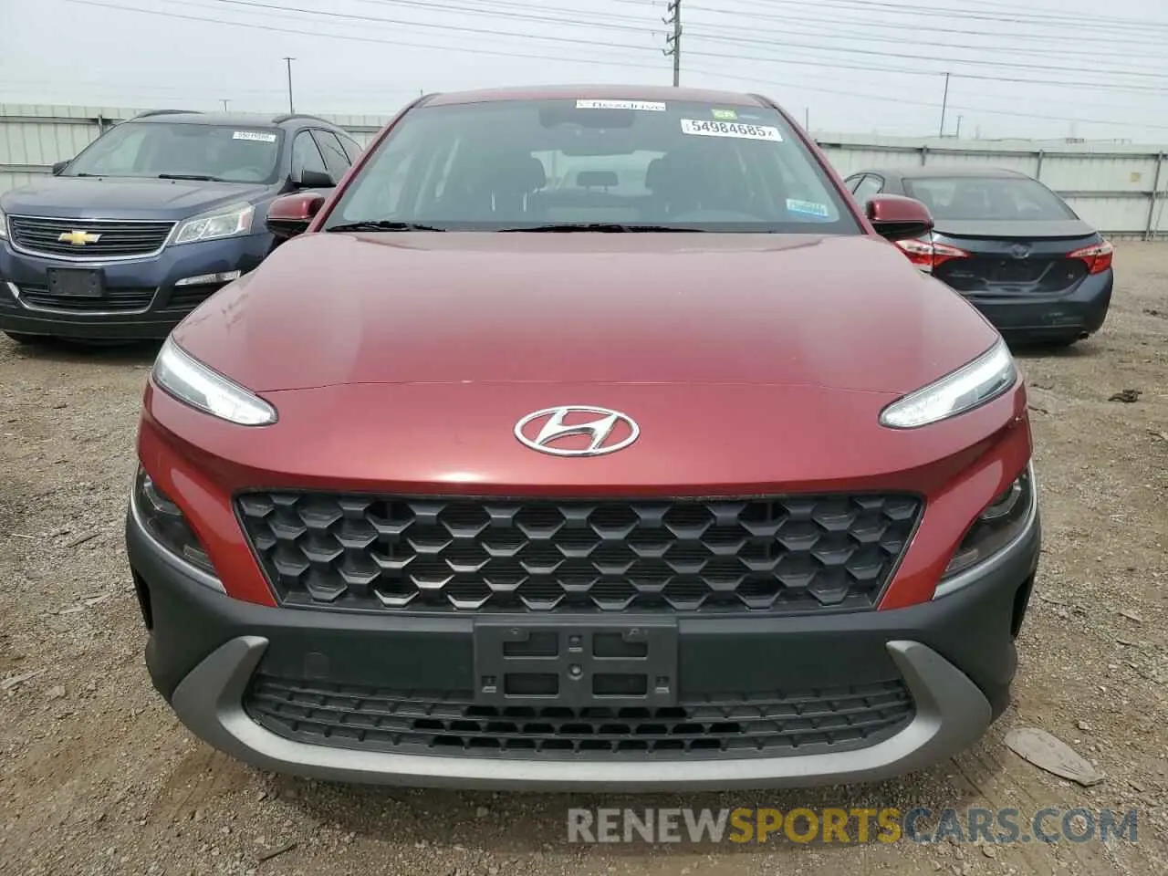 5 Photograph of a damaged car KM8K22AB0PU038423 HYUNDAI KONA 2023