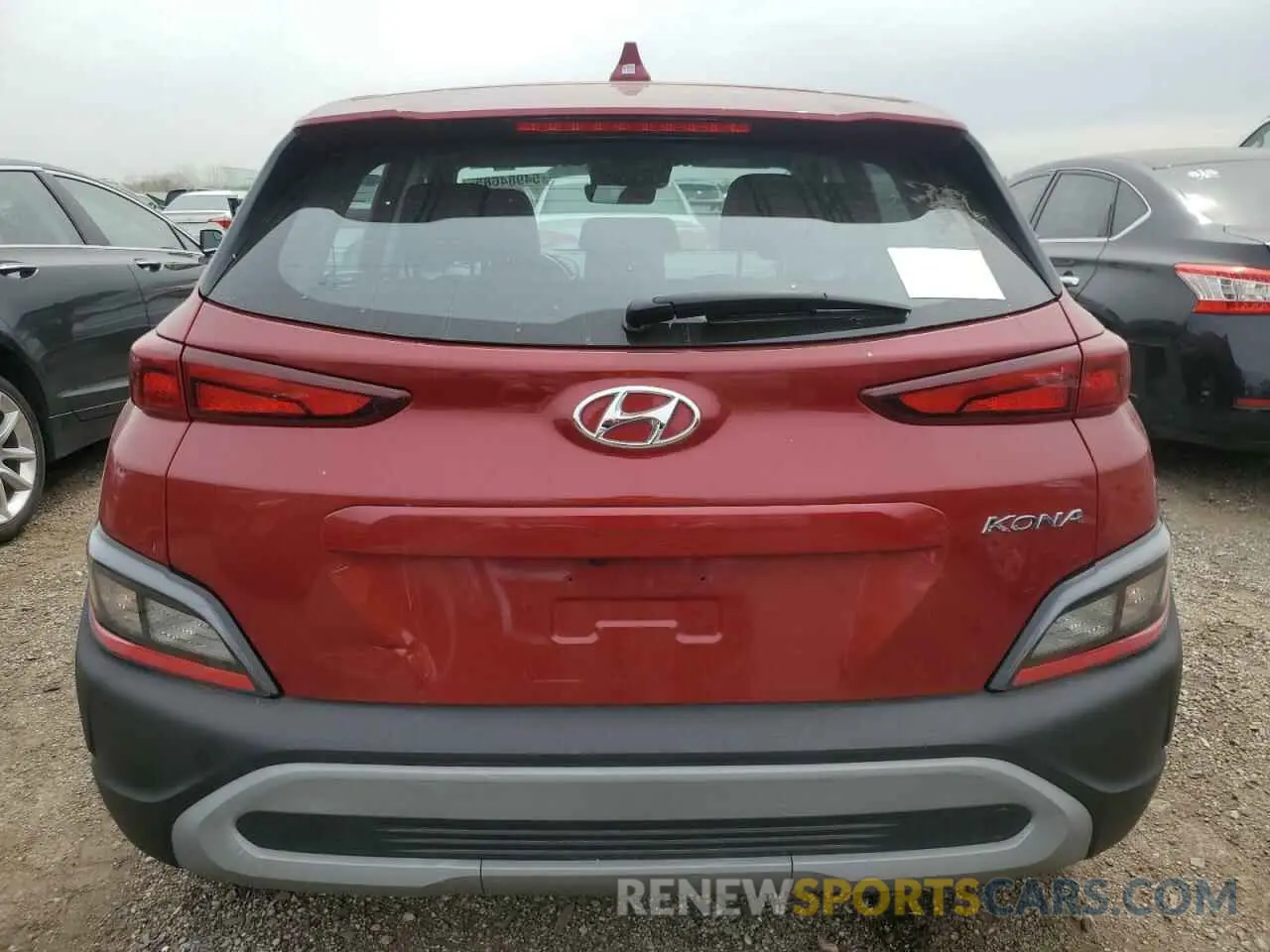 6 Photograph of a damaged car KM8K22AB0PU038423 HYUNDAI KONA 2023