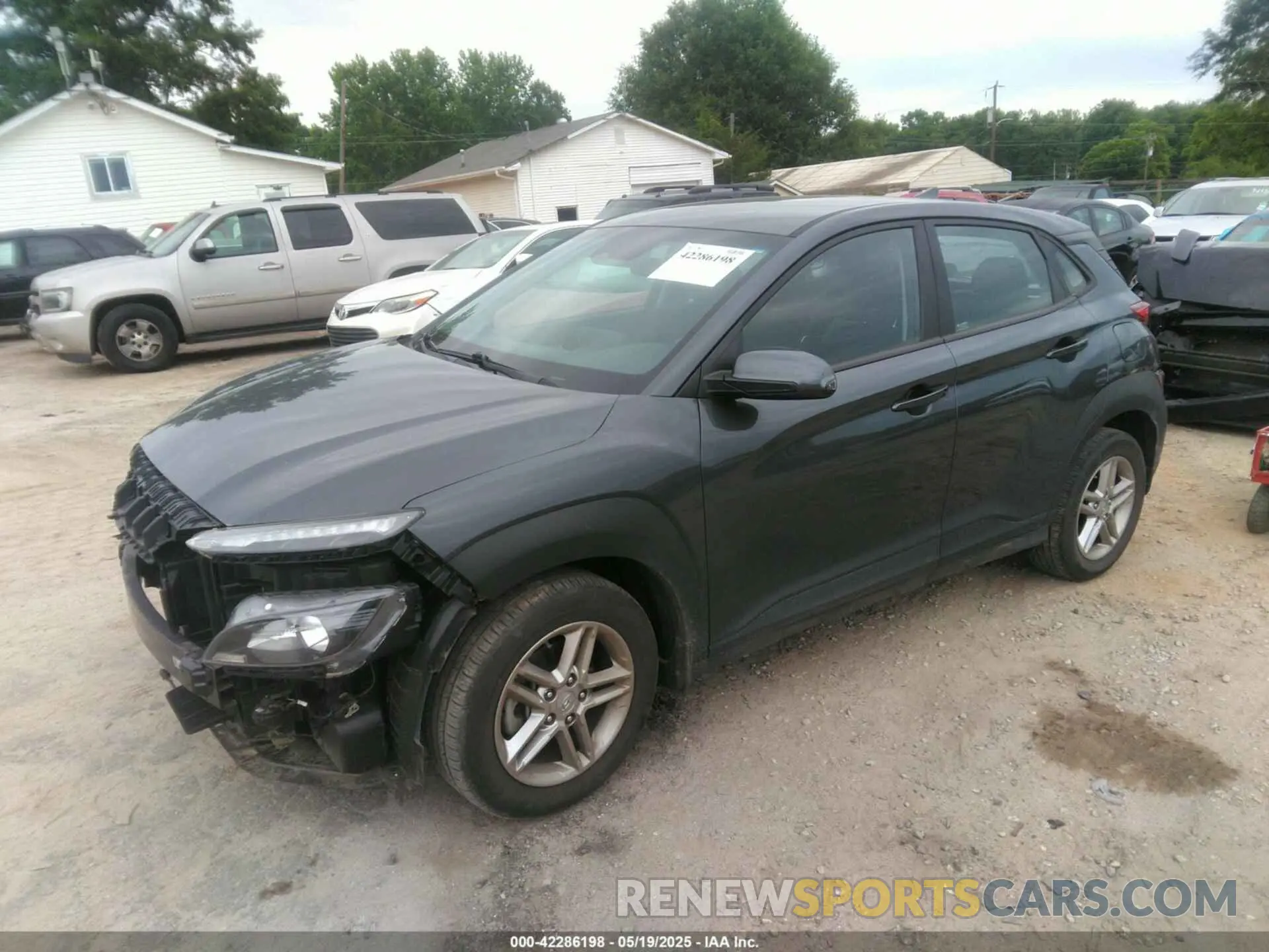 2 Photograph of a damaged car KM8K22AB0PU936391 HYUNDAI KONA 2023