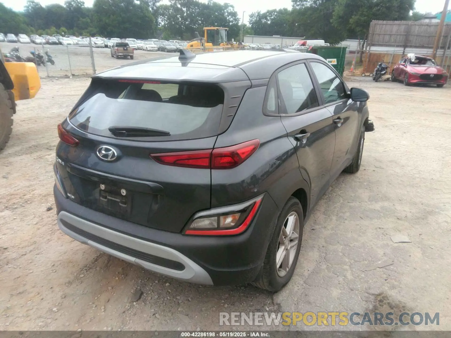 4 Photograph of a damaged car KM8K22AB0PU936391 HYUNDAI KONA 2023