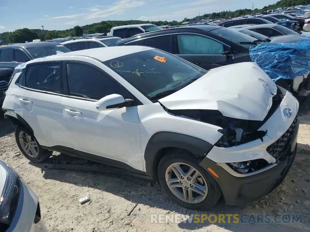 4 Photograph of a damaged car KM8K22AB2PU026564 HYUNDAI KONA 2023