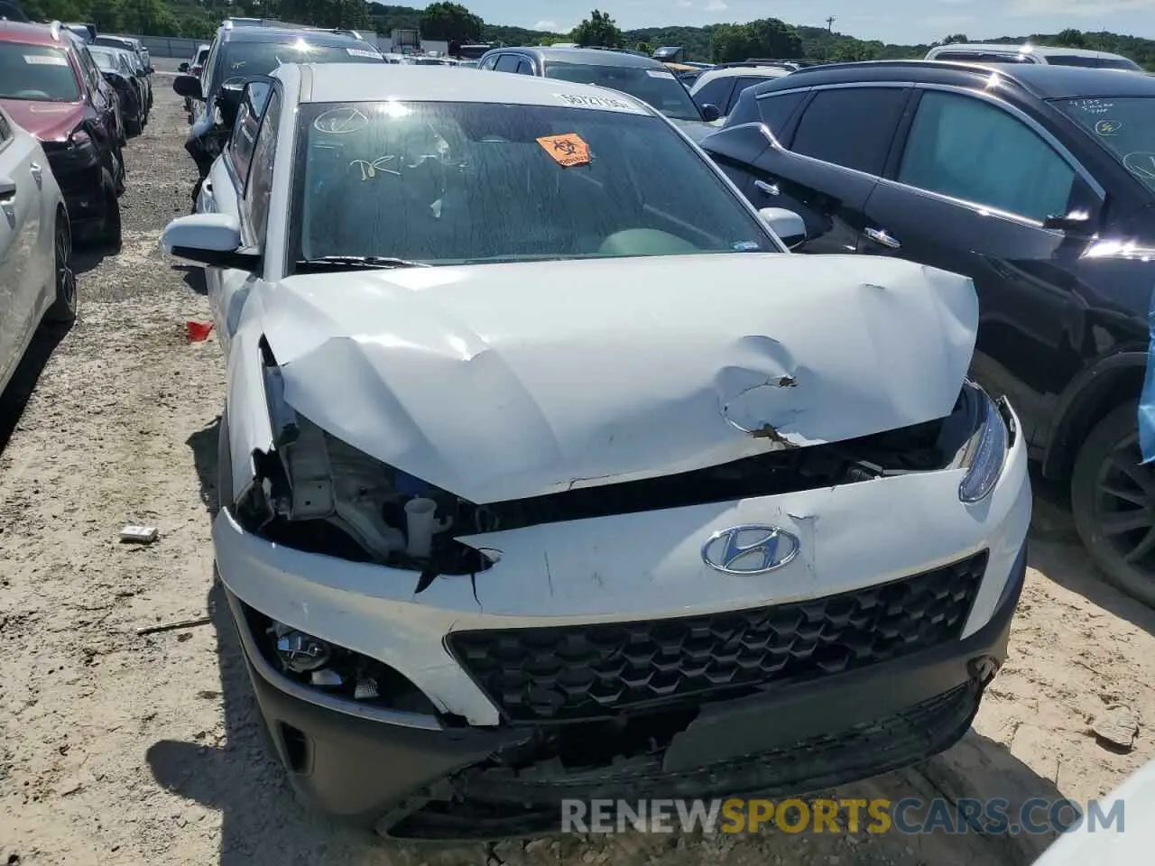 5 Photograph of a damaged car KM8K22AB2PU026564 HYUNDAI KONA 2023