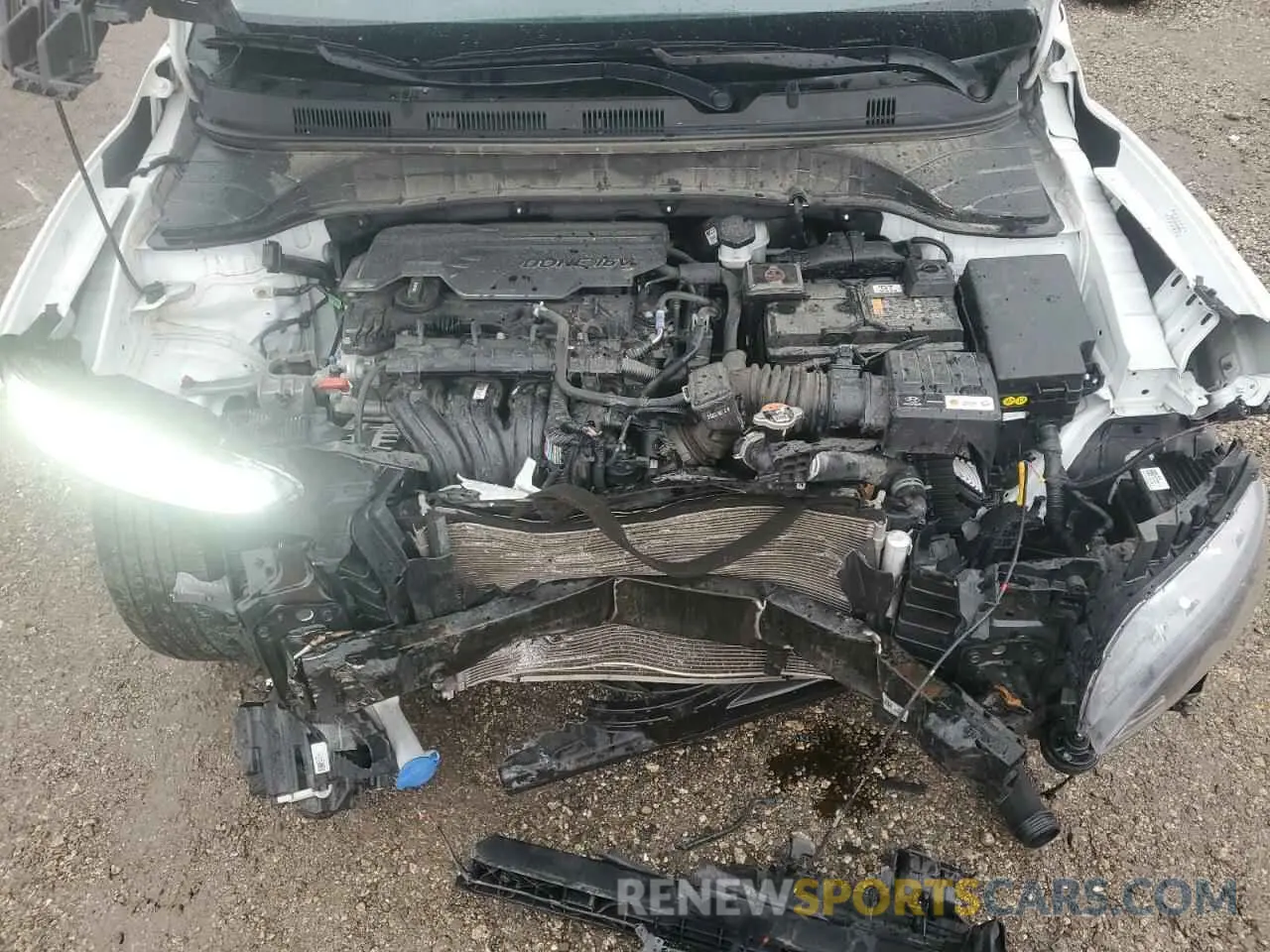 11 Photograph of a damaged car KM8K22AB4PU038831 HYUNDAI KONA 2023