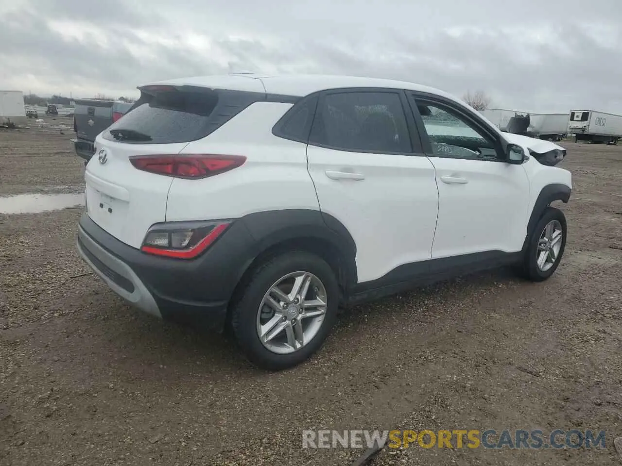 3 Photograph of a damaged car KM8K22AB4PU038831 HYUNDAI KONA 2023