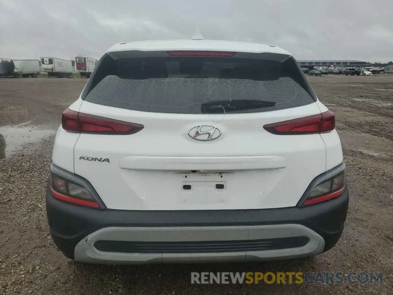 6 Photograph of a damaged car KM8K22AB4PU038831 HYUNDAI KONA 2023
