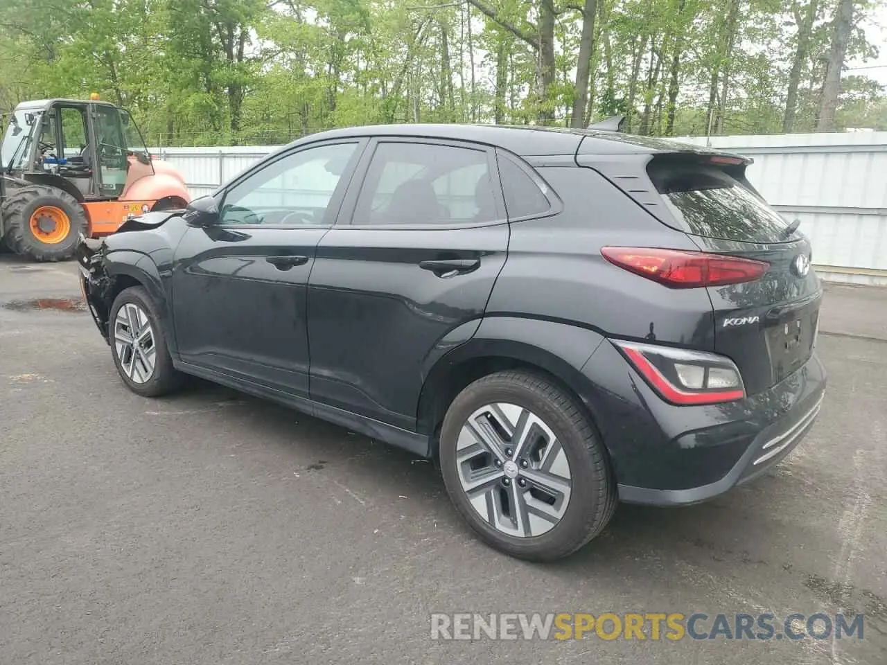 2 Photograph of a damaged car KM8K23AG1PU187215 HYUNDAI KONA 2023