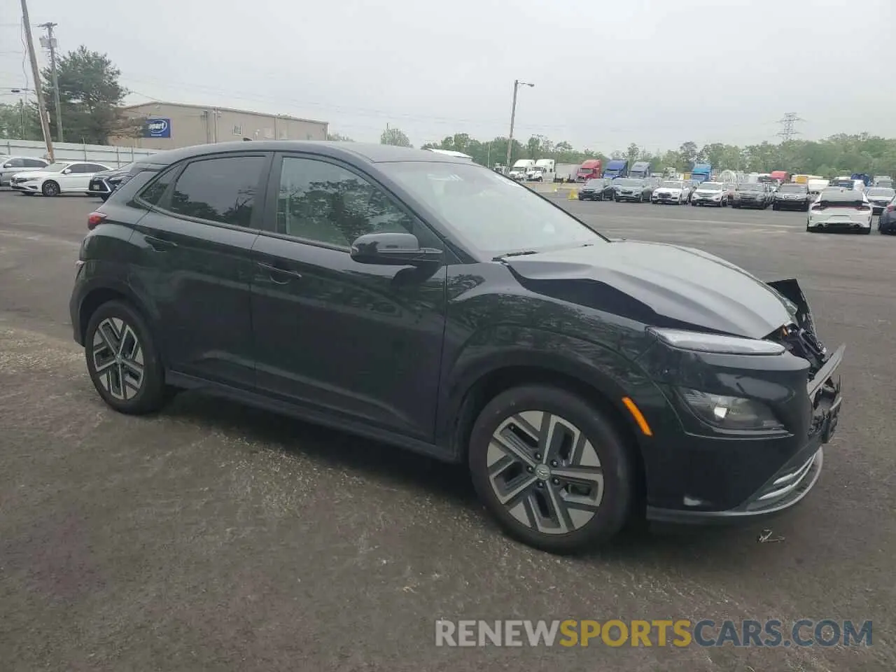 4 Photograph of a damaged car KM8K23AG1PU187215 HYUNDAI KONA 2023