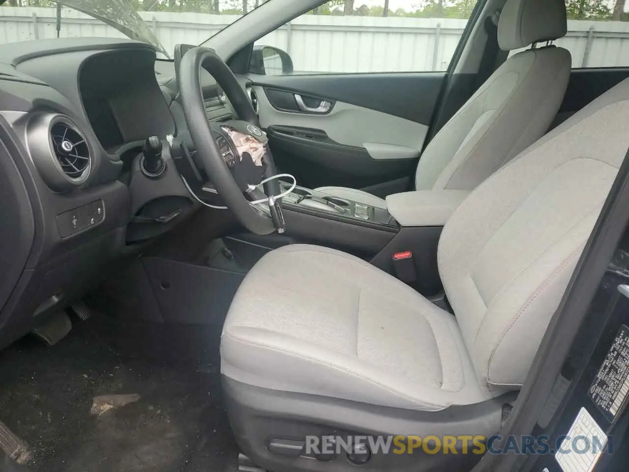 7 Photograph of a damaged car KM8K23AG1PU187215 HYUNDAI KONA 2023