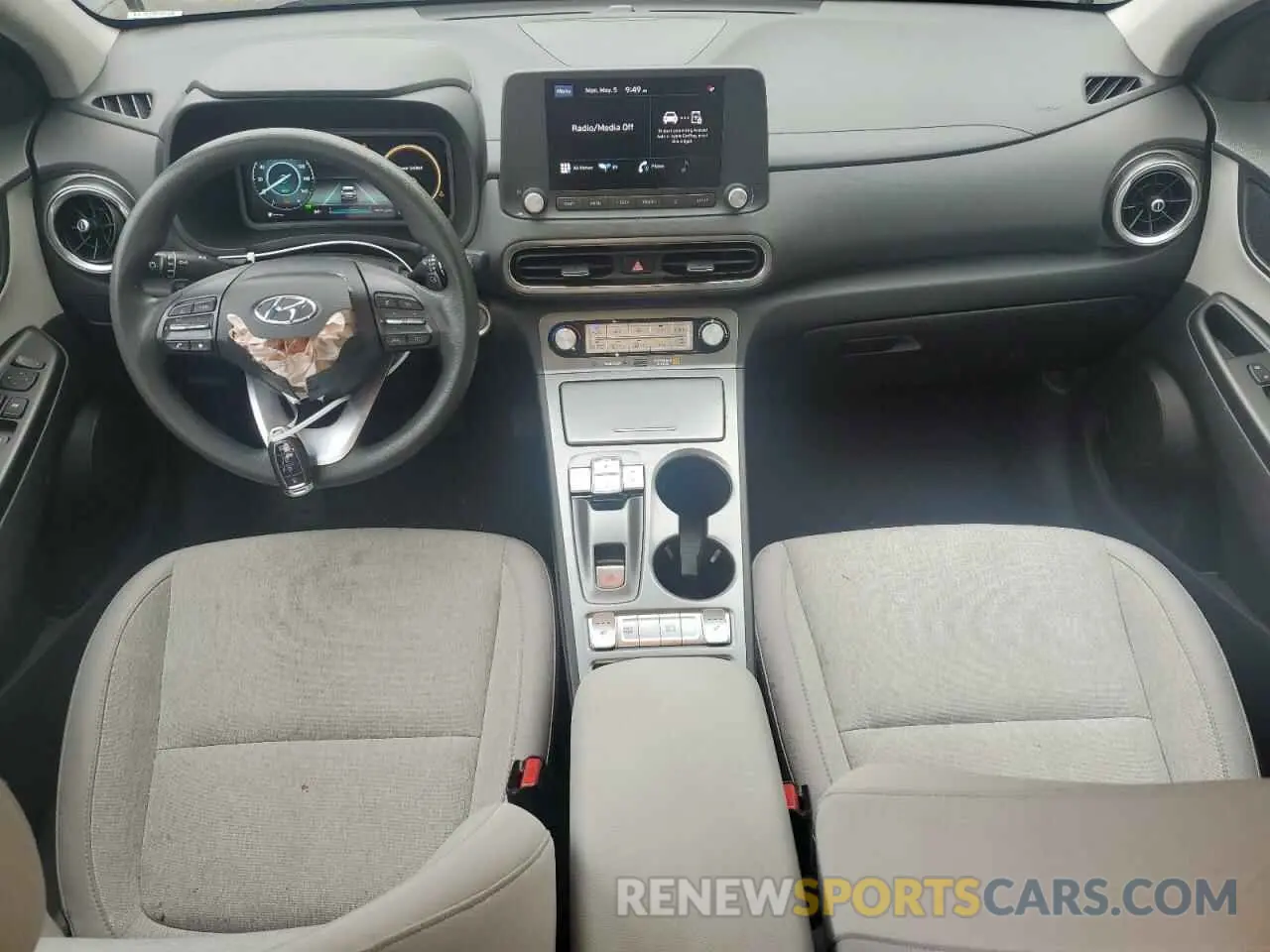 8 Photograph of a damaged car KM8K23AG1PU187215 HYUNDAI KONA 2023