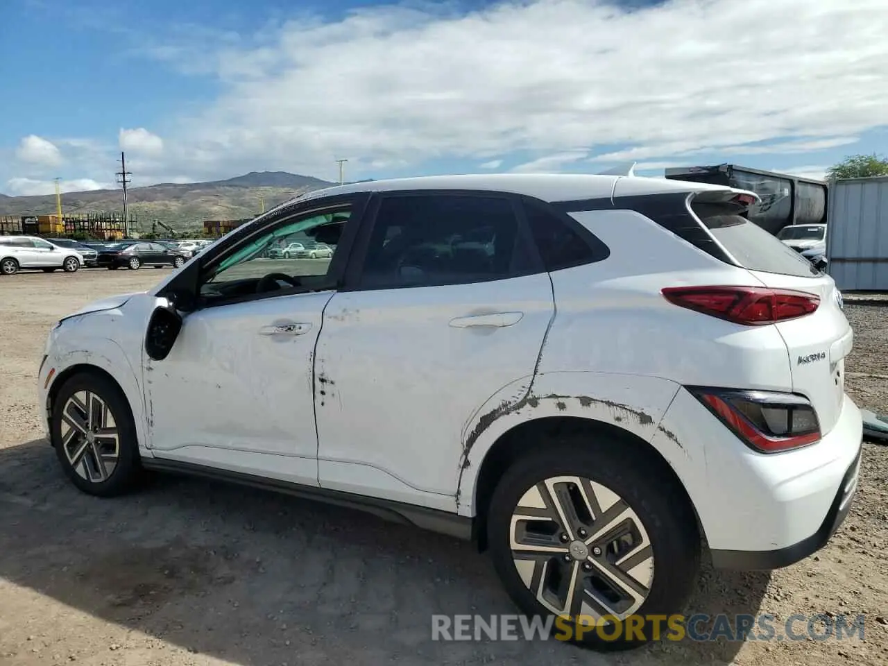 2 Photograph of a damaged car KM8K23AG2PU170228 HYUNDAI KONA 2023