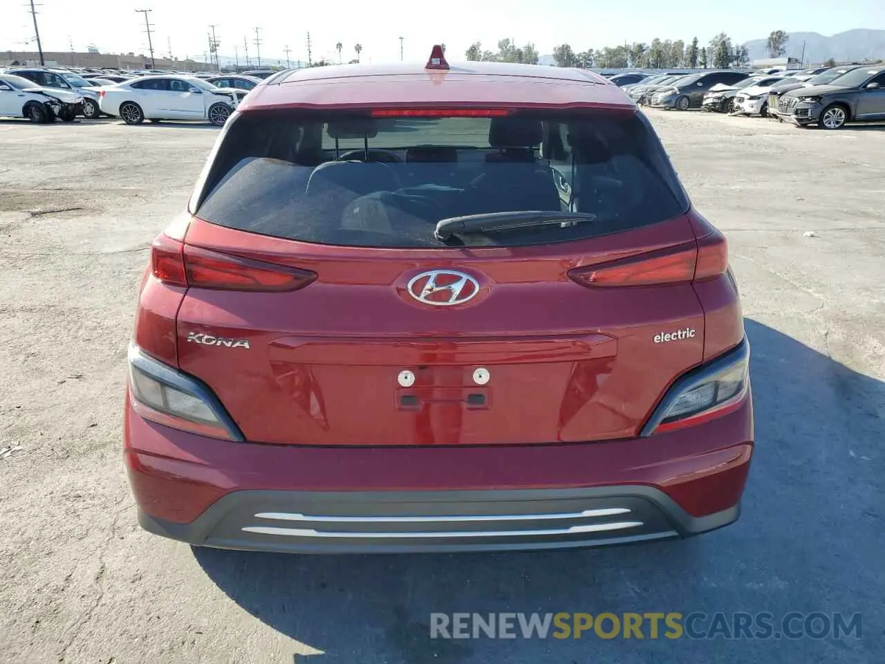 6 Photograph of a damaged car KM8K23AG3PU184803 HYUNDAI KONA 2023
