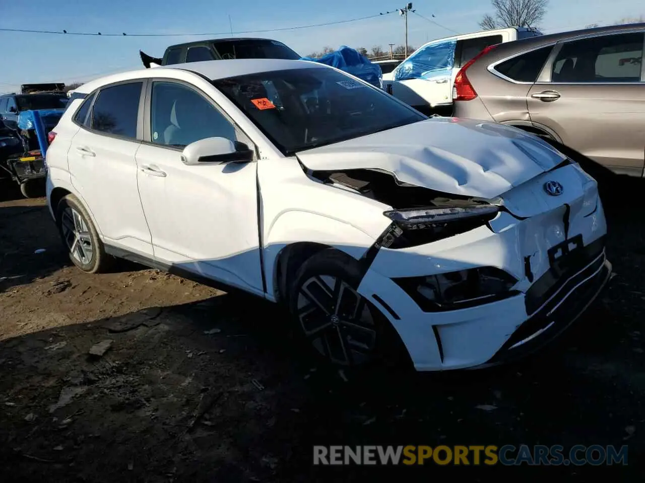 4 Photograph of a damaged car KM8K23AG3PU187460 HYUNDAI KONA 2023