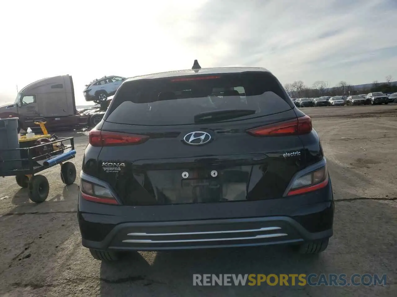 6 Photograph of a damaged car KM8K23AG5PU167775 HYUNDAI KONA 2023