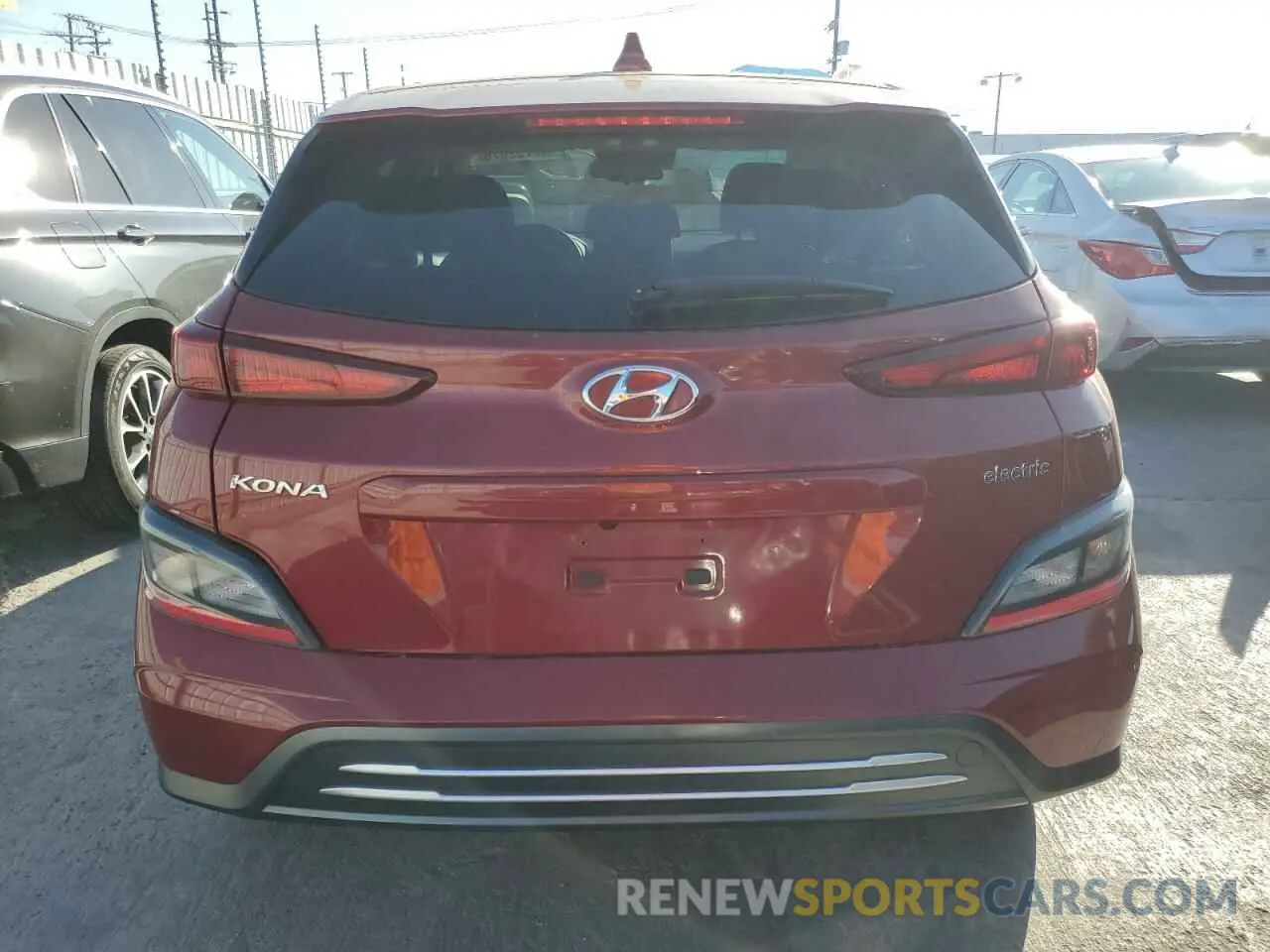 6 Photograph of a damaged car KM8K23AG5PU184477 HYUNDAI KONA 2023