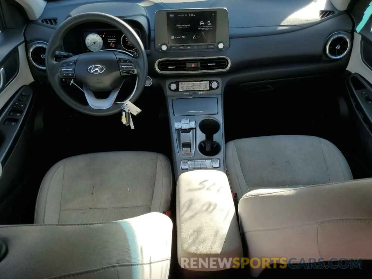 8 Photograph of a damaged car KM8K23AG5PU184477 HYUNDAI KONA 2023