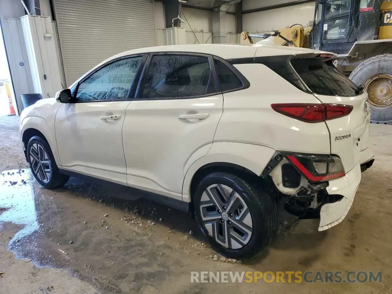 2 Photograph of a damaged car KM8K23AG5PU186939 HYUNDAI KONA 2023