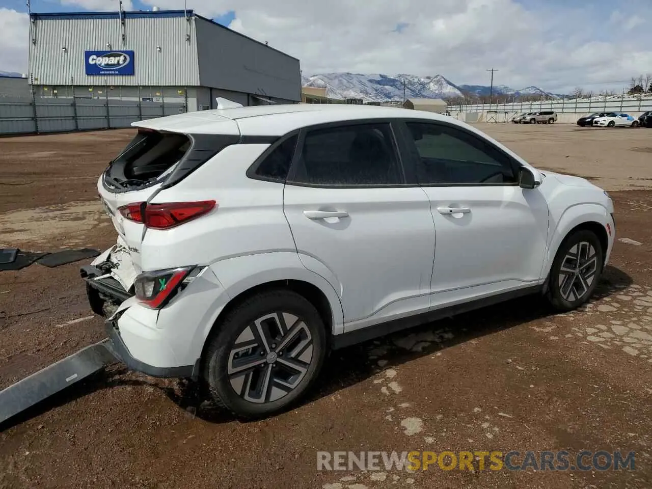 3 Photograph of a damaged car KM8K23AG6PU176694 HYUNDAI KONA 2023