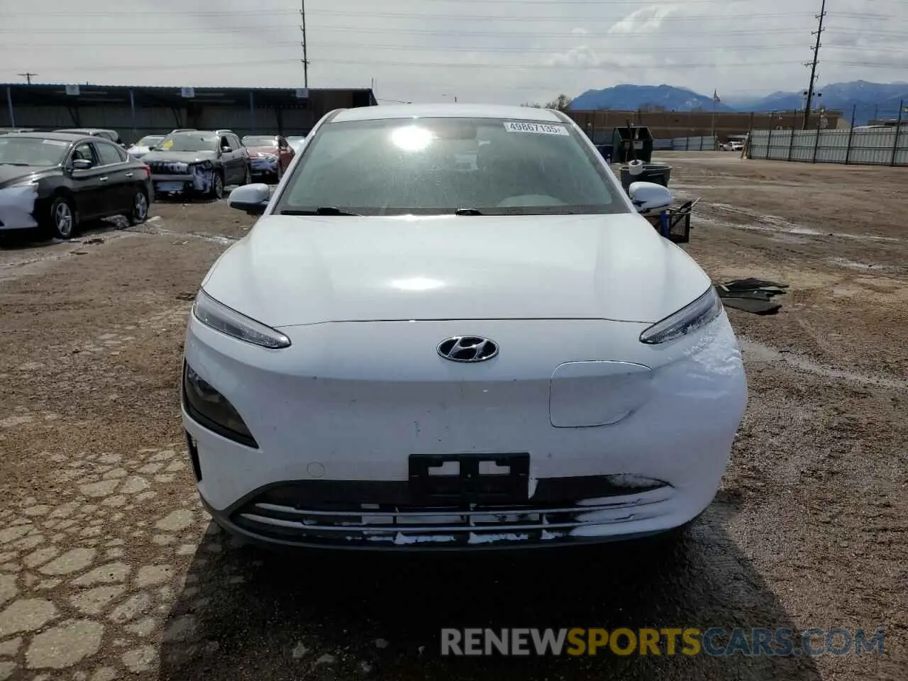5 Photograph of a damaged car KM8K23AG6PU176694 HYUNDAI KONA 2023