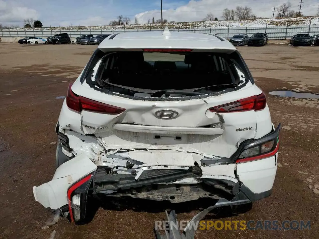 6 Photograph of a damaged car KM8K23AG6PU176694 HYUNDAI KONA 2023