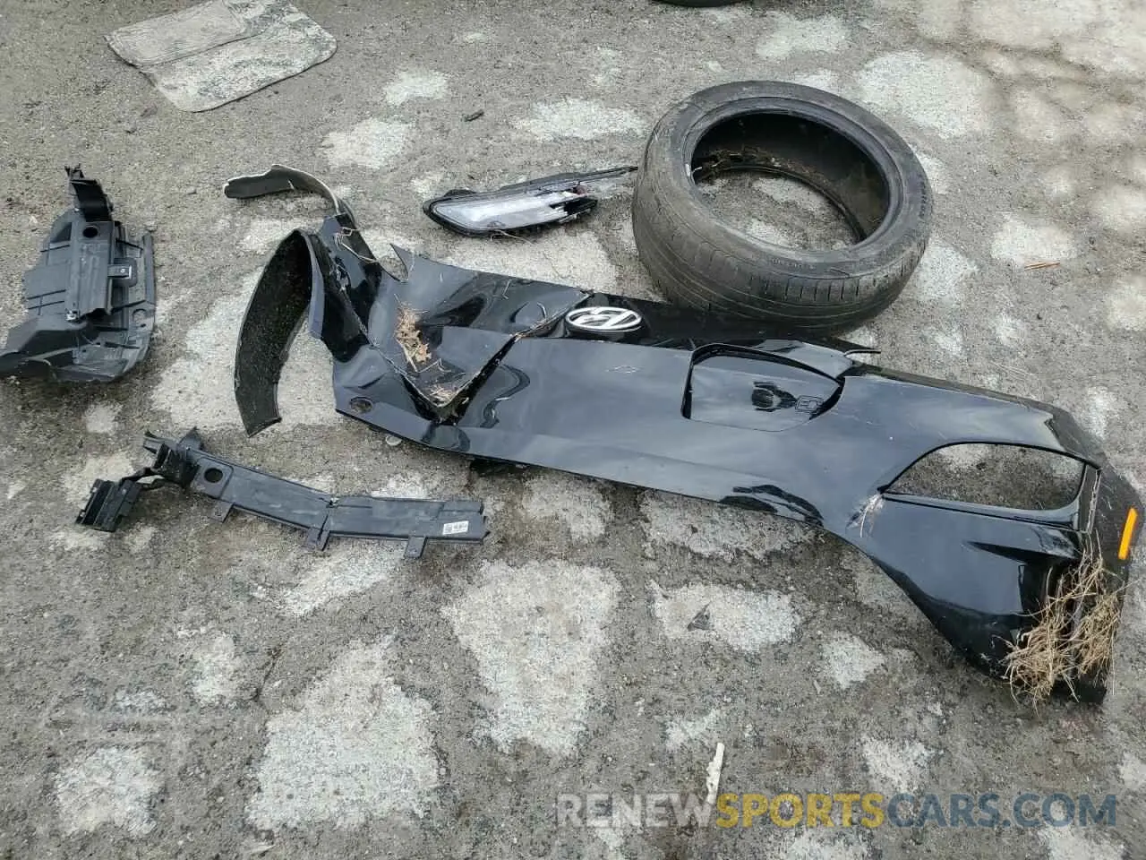 13 Photograph of a damaged car KM8K23AG6PU191437 HYUNDAI KONA 2023