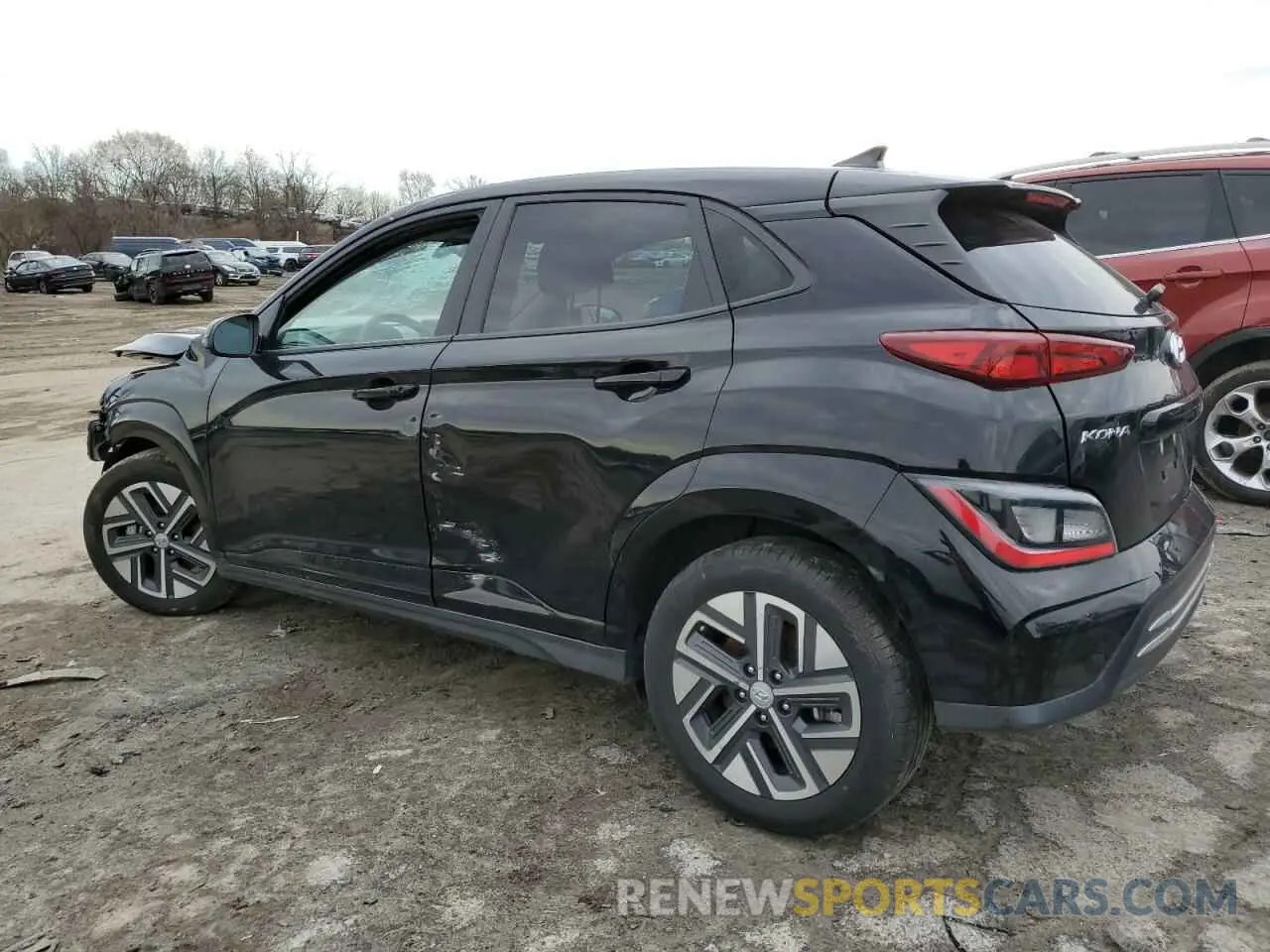 2 Photograph of a damaged car KM8K23AG6PU191437 HYUNDAI KONA 2023