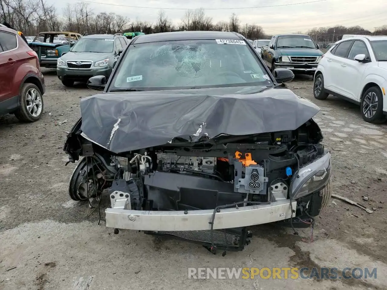 5 Photograph of a damaged car KM8K23AG6PU191437 HYUNDAI KONA 2023