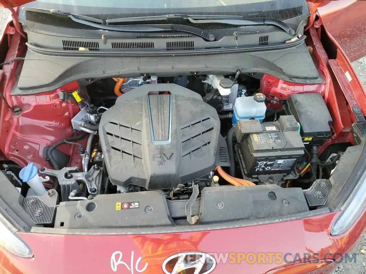 11 Photograph of a damaged car KM8K23AG7PU184917 HYUNDAI KONA 2023