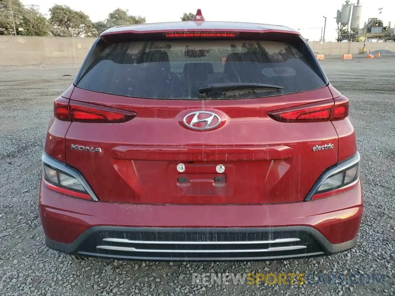 6 Photograph of a damaged car KM8K23AG7PU184917 HYUNDAI KONA 2023