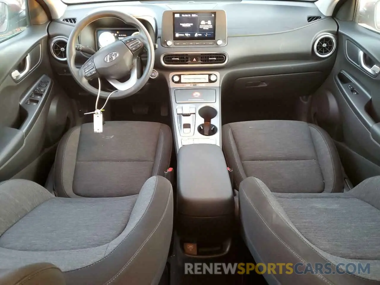 8 Photograph of a damaged car KM8K23AG7PU184917 HYUNDAI KONA 2023