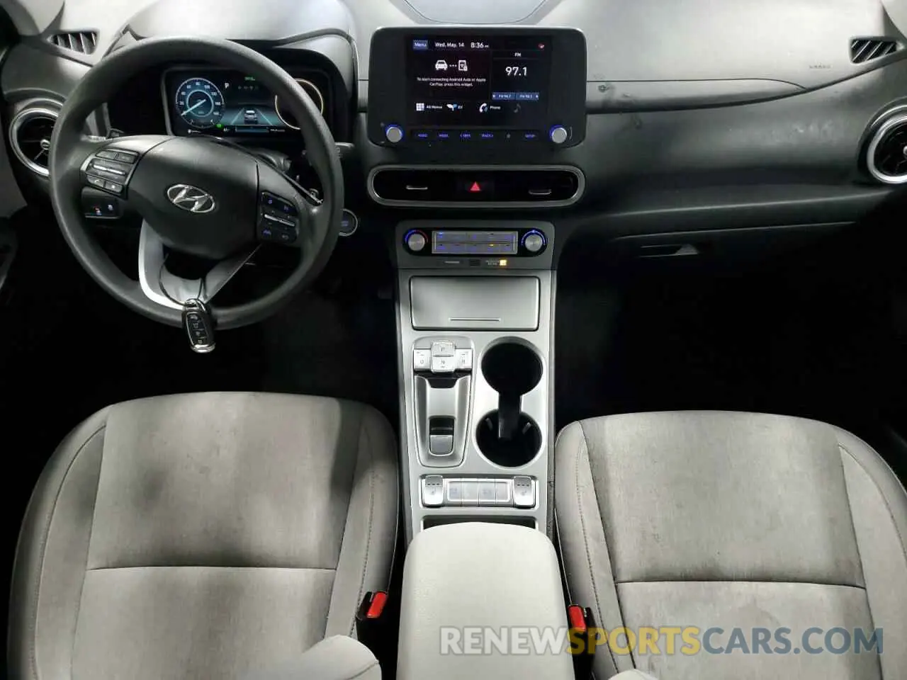 8 Photograph of a damaged car KM8K23AG7PU187459 HYUNDAI KONA 2023