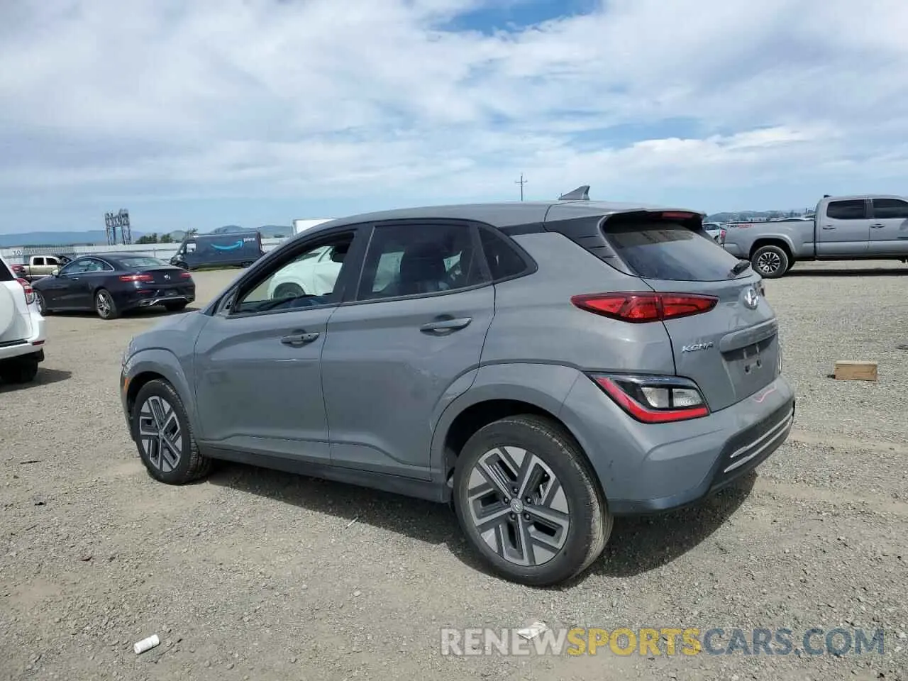 2 Photograph of a damaged car KM8K23AG8PU178737 HYUNDAI KONA 2023