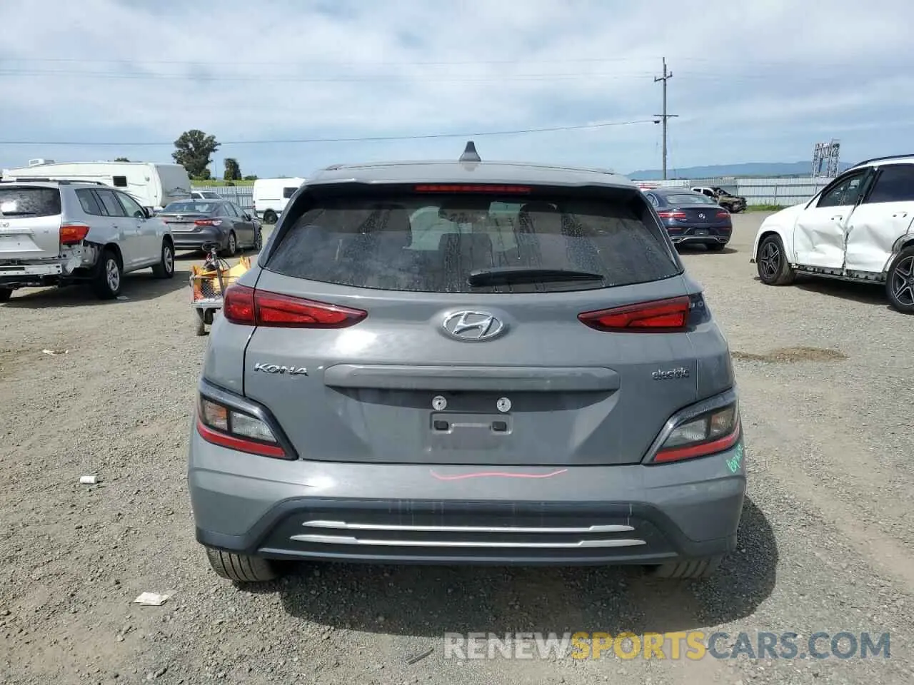 6 Photograph of a damaged car KM8K23AG8PU178737 HYUNDAI KONA 2023