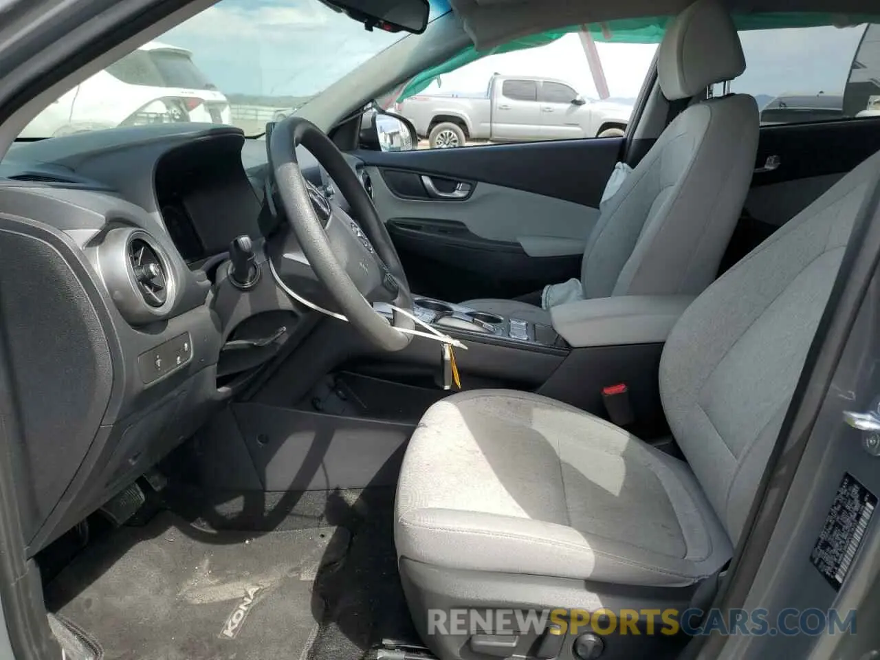 7 Photograph of a damaged car KM8K23AG8PU178737 HYUNDAI KONA 2023