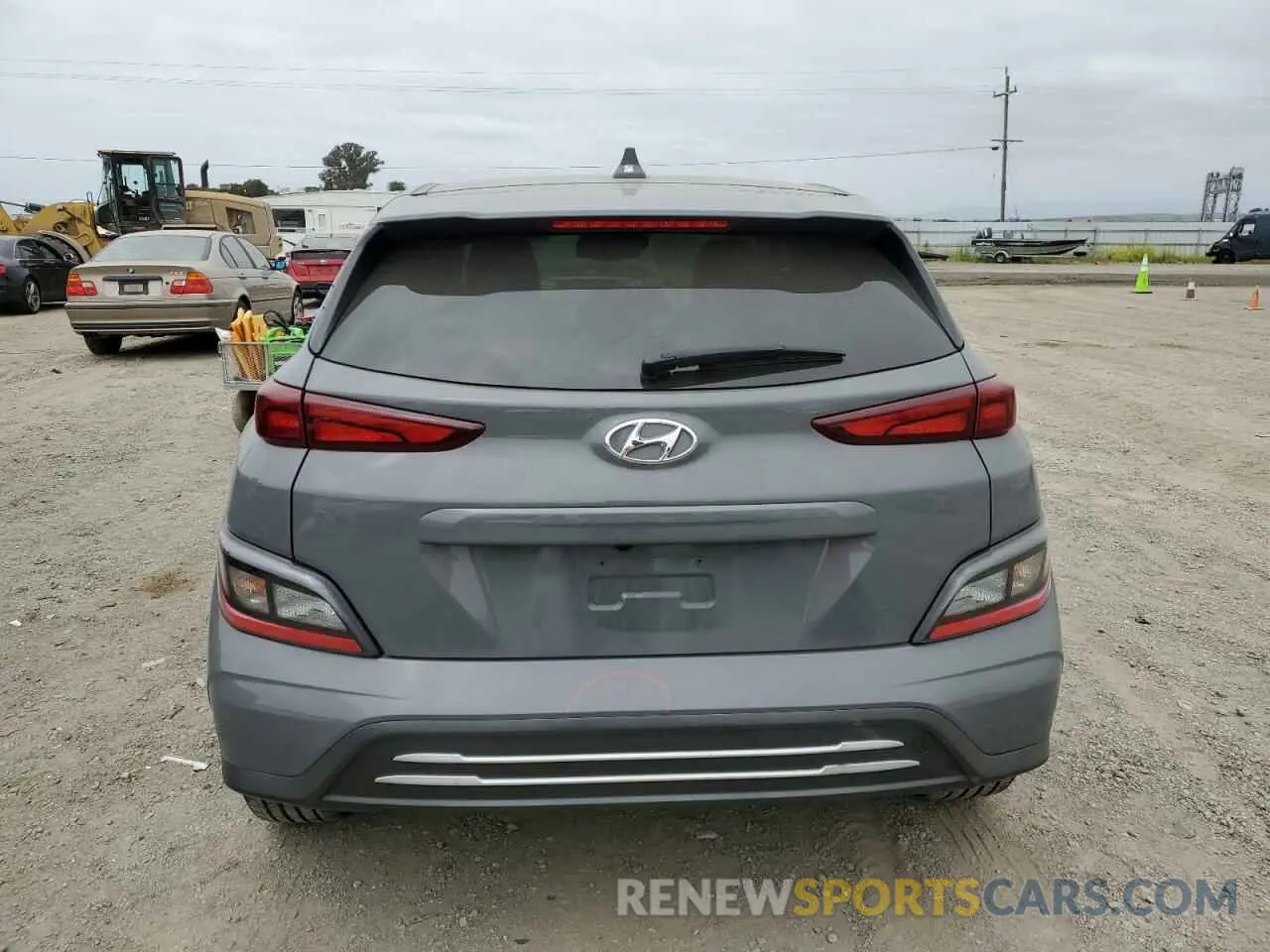 6 Photograph of a damaged car KM8K23AG9PU179329 HYUNDAI KONA 2023
