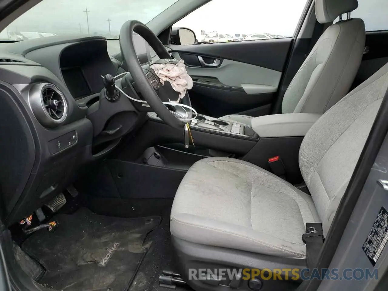 7 Photograph of a damaged car KM8K23AG9PU179329 HYUNDAI KONA 2023