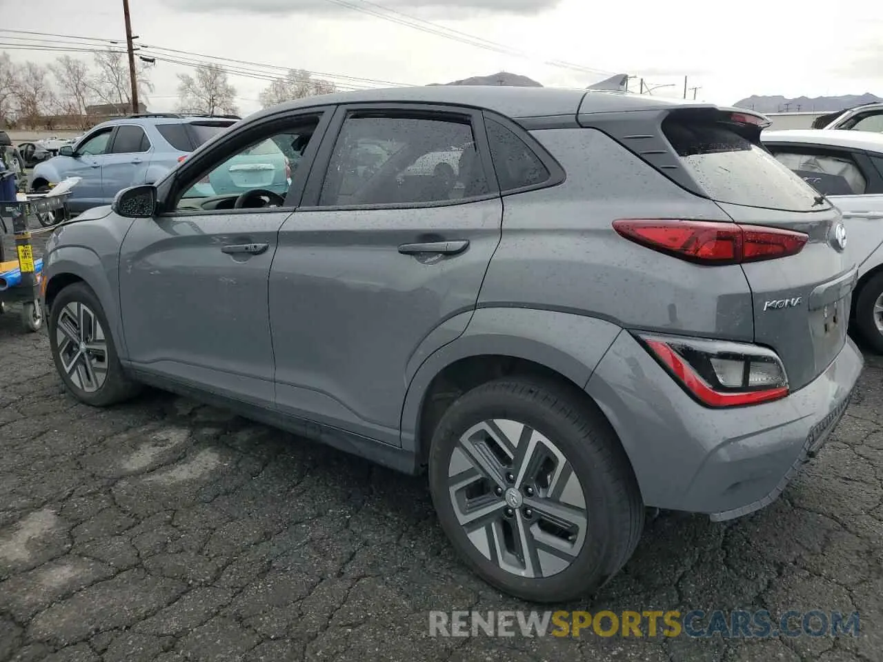 2 Photograph of a damaged car KM8K23AG9PU183722 HYUNDAI KONA 2023
