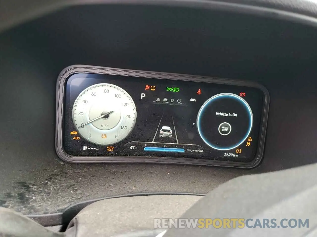 9 Photograph of a damaged car KM8K23AG9PU183722 HYUNDAI KONA 2023