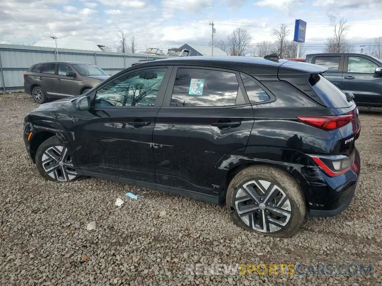 2 Photograph of a damaged car KM8K23AGXPU165861 HYUNDAI KONA 2023