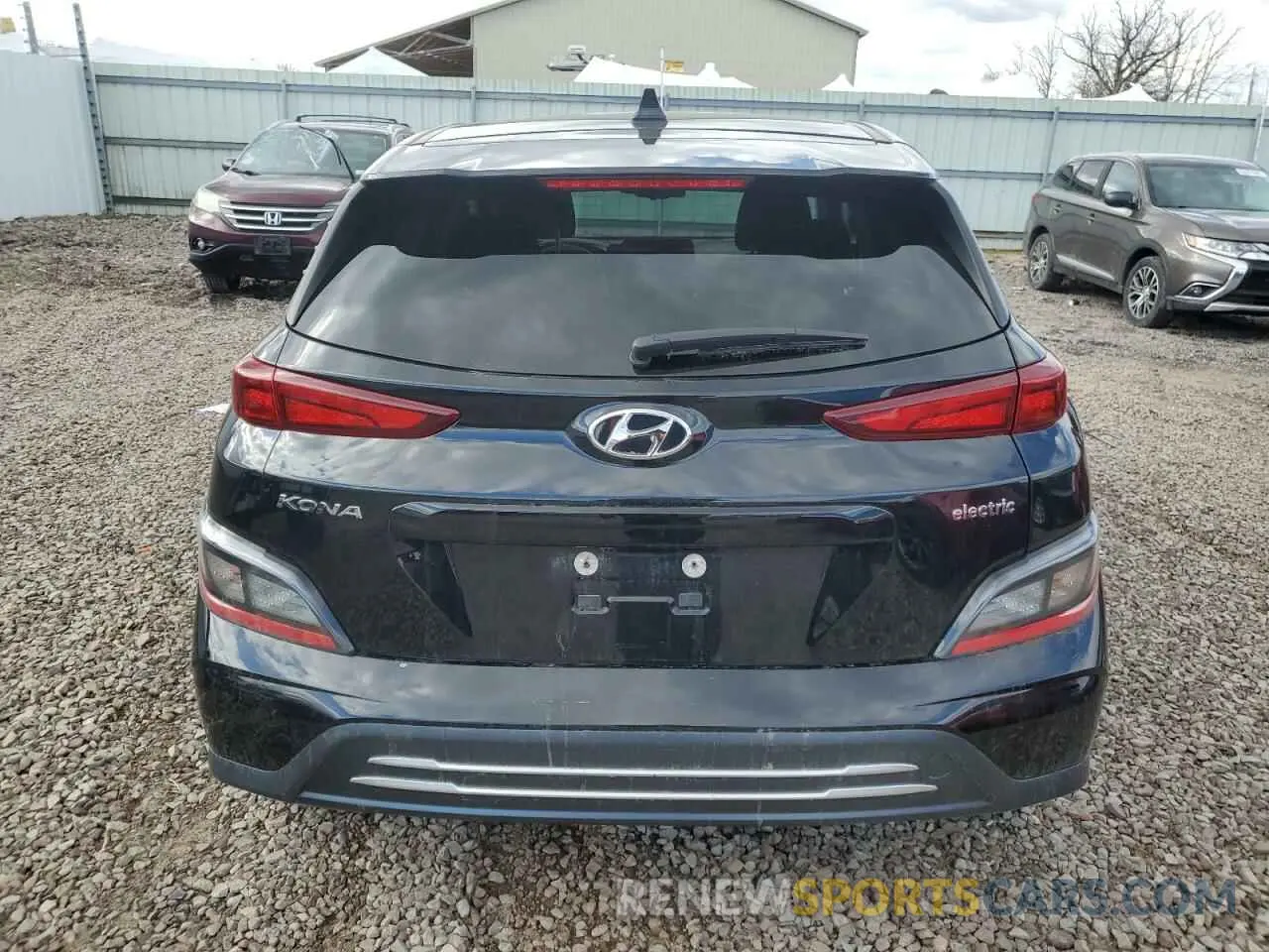 6 Photograph of a damaged car KM8K23AGXPU165861 HYUNDAI KONA 2023