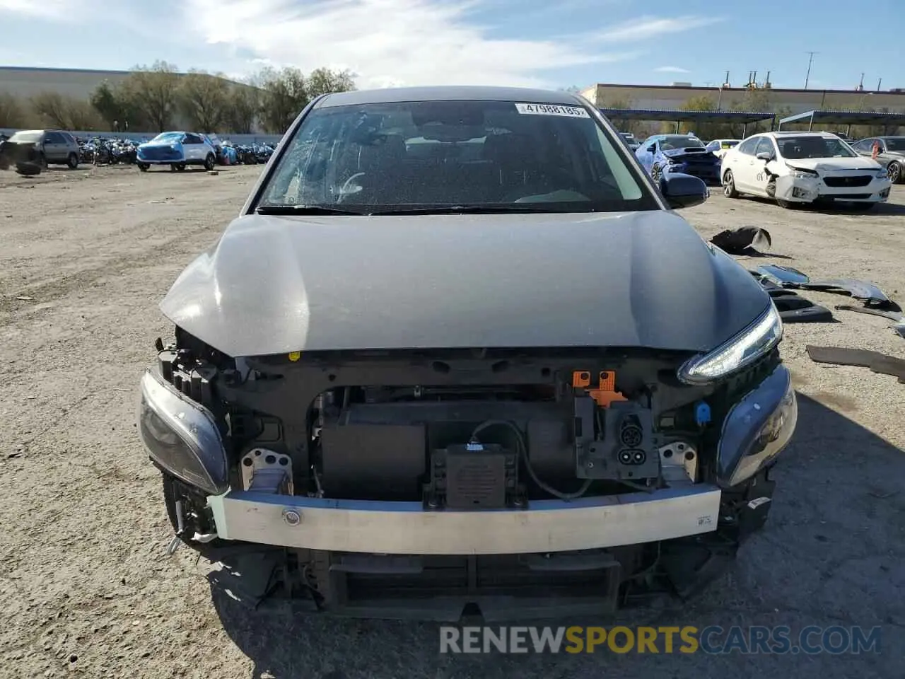 5 Photograph of a damaged car KM8K23AGXPU167982 HYUNDAI KONA 2023