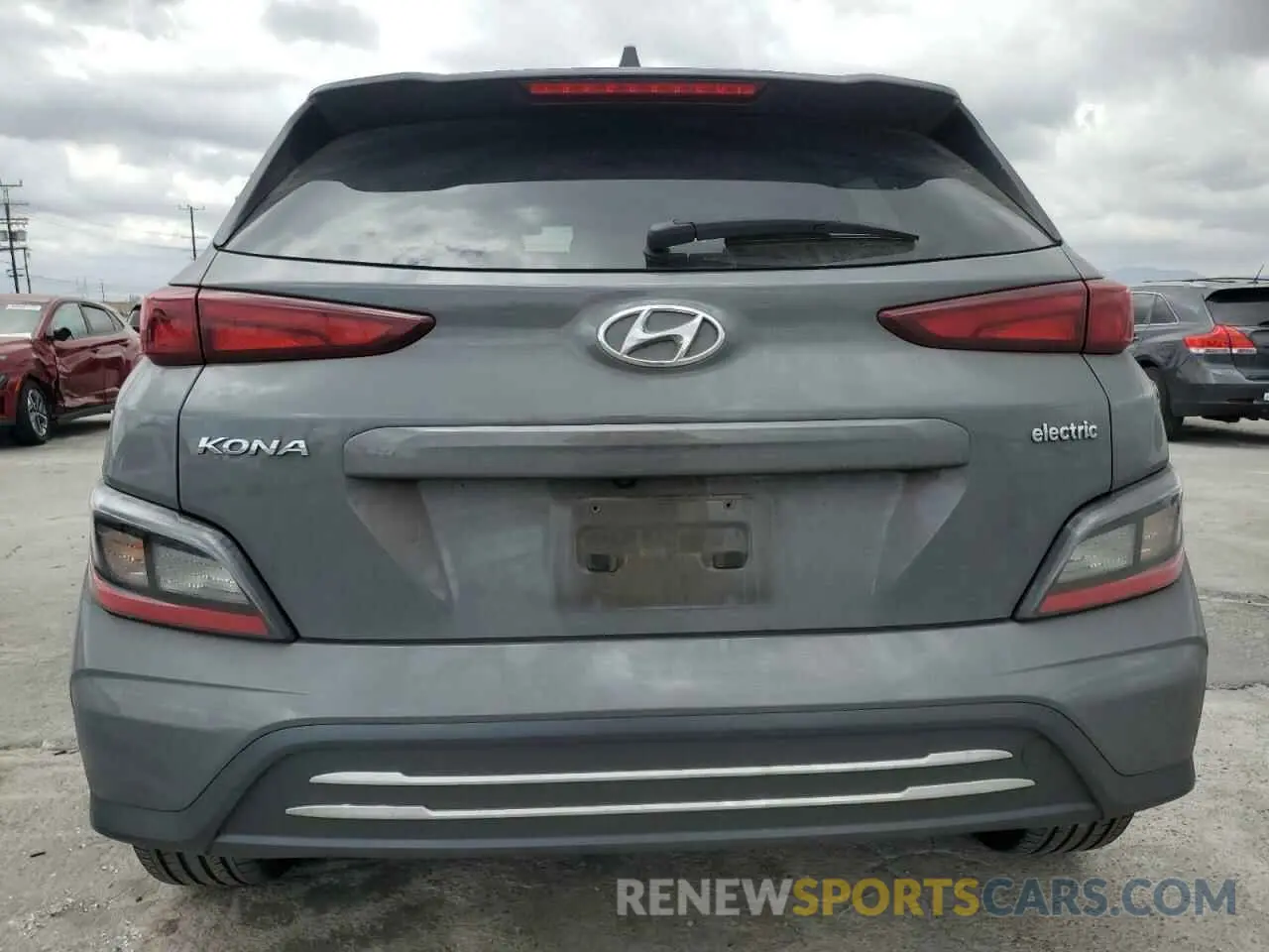 6 Photograph of a damaged car KM8K23AGXPU183664 HYUNDAI KONA 2023