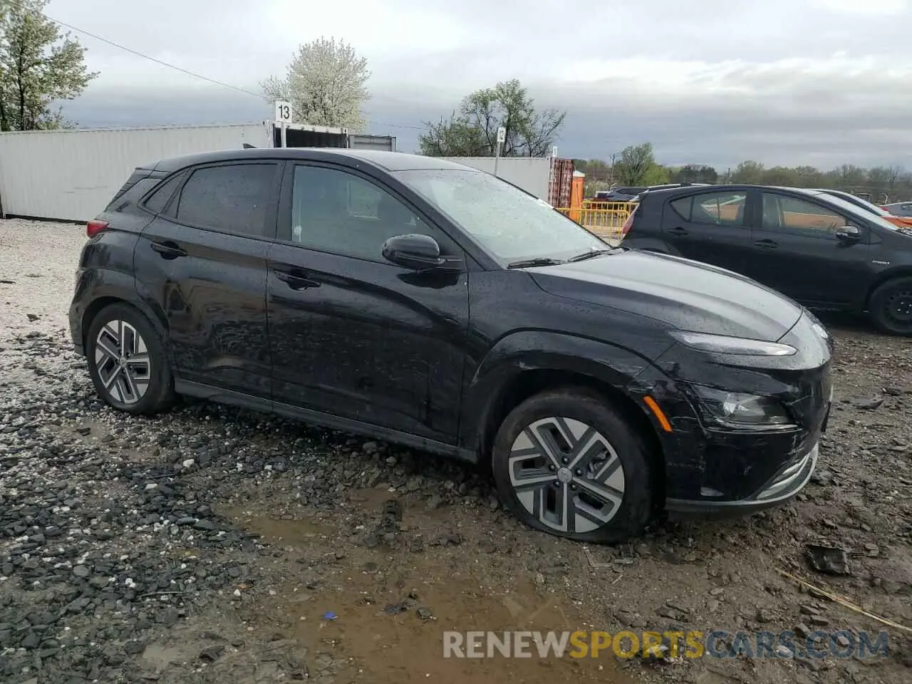 4 Photograph of a damaged car KM8K23AGXPU191490 HYUNDAI KONA 2023